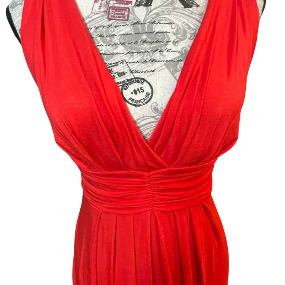 Tart Vibrant Red Maxi Dress - Picture 4 of 9